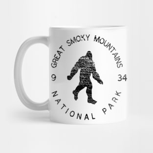 Great Smoky Mountains National Park USA Adventure Sasquatch Mug